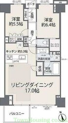 プラウド銀座東レジデンスの物件間取画像